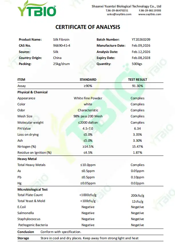 Silk Fibroin Powder